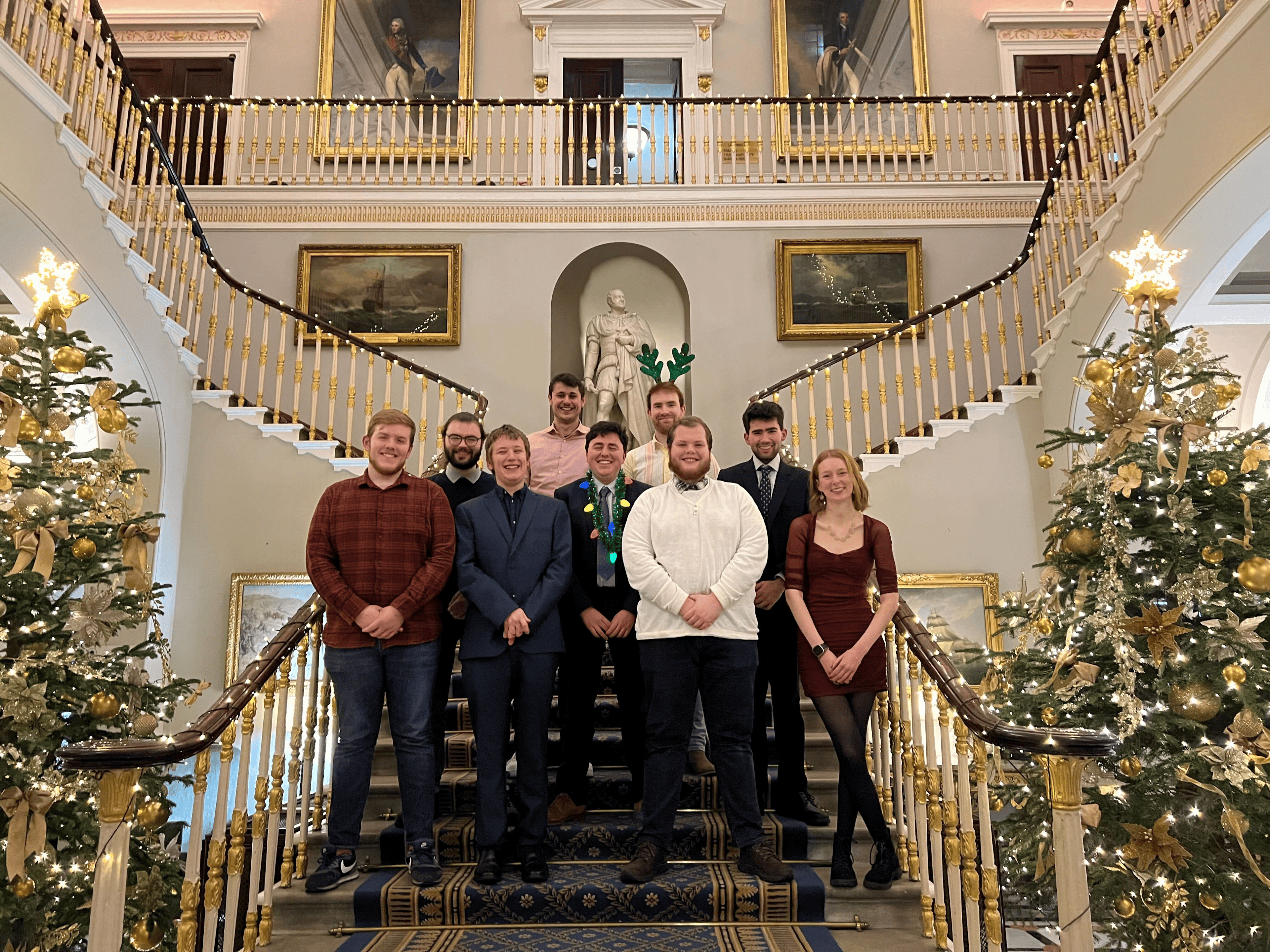 Jamescape staff at the IoD for their 2022 Christmas Meal