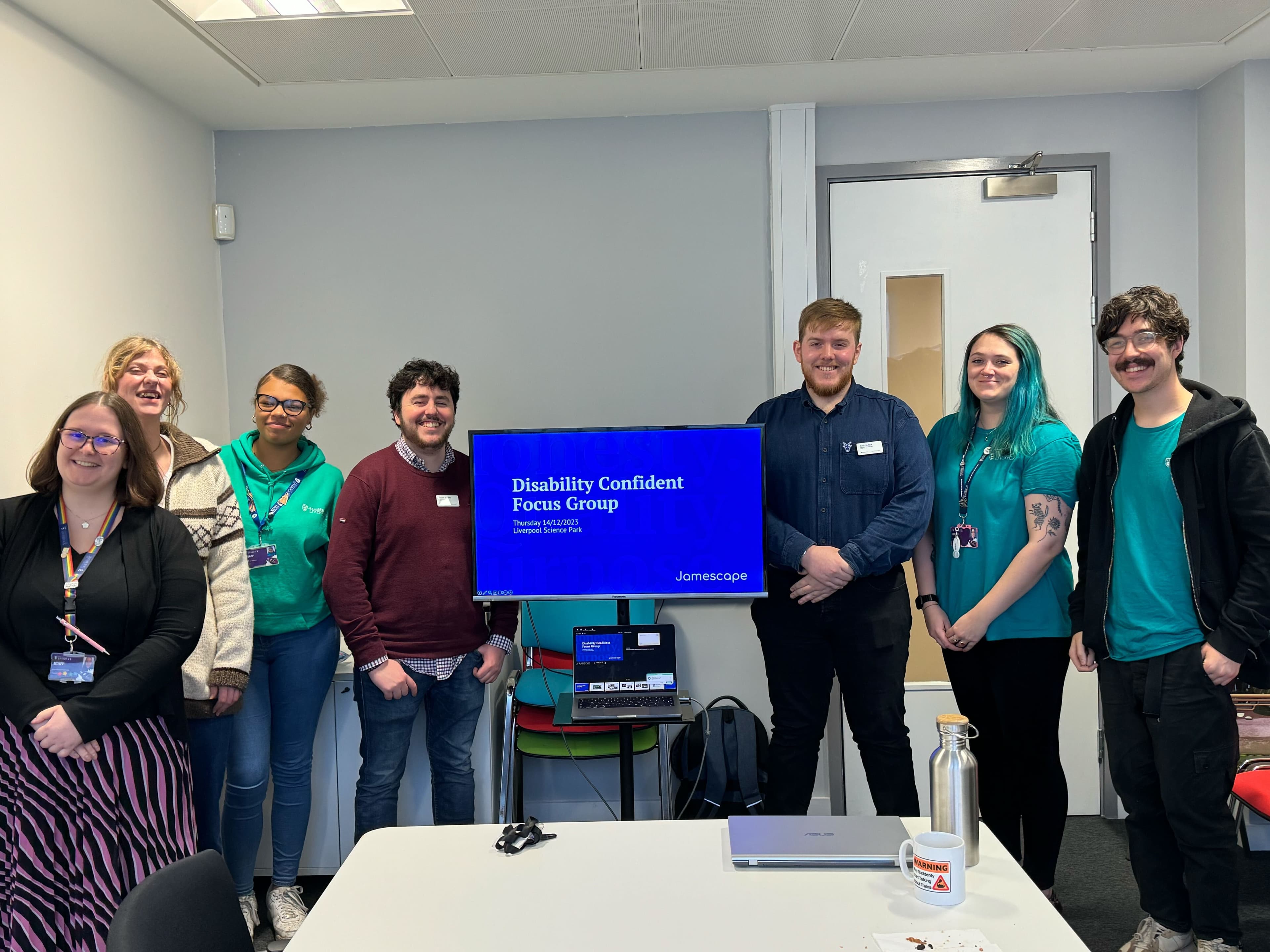 Disability Confident focus group with the Disability Coaches from the University of Liverpool